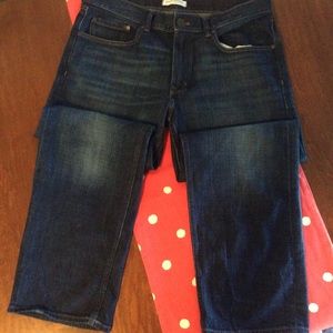 Banana Republic cropped boyfriend jeans